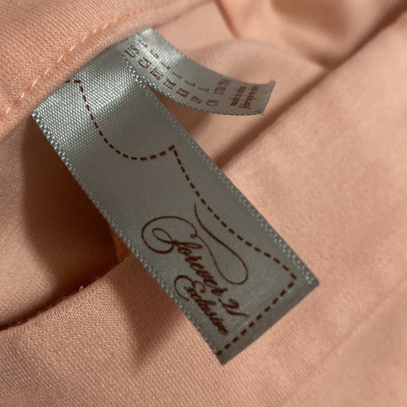 Light peach Forever 21 High Waist vintage inspired shorts coquette pin up - Picture 2 of 2